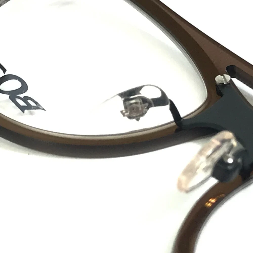 BOZ Eyeglasses Frames EXTREME 1313 Mask Brown Neutral Brushed Silver 53-17-140